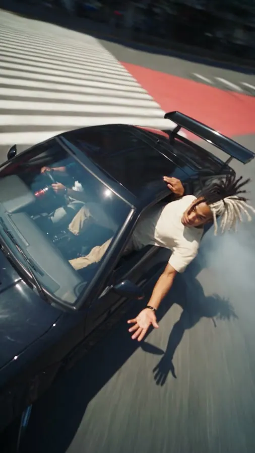 Still from Joe — Car drift